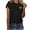 Black, variant on Lightweight T Shirts for Women Valentine's Day Cute Heart Graphic Tees Loose Fit Casual Summer Tee Tops Valentine Gifts Red L