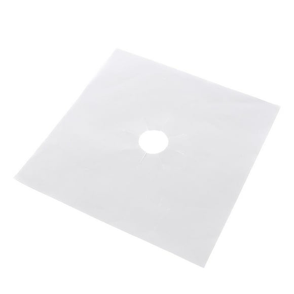 Estera protectora para estufa de gas, 6 piezas/juego Protector reutilizable de fibra de vidrio para estufa de gas Almohadilla protectora para estufa de gas Tecnología innovadora