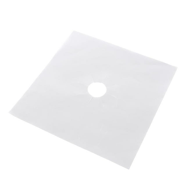 Estera protectora para estufa de gas, 6 piezas/juego Protector reutilizable de fibra de vidrio para estufa de gas Almohadilla protectora para estufa de gas Tecnología innovadora