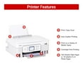 thumbnail image 2 of Canon Megatank G3290 All-in-One Wireless Supertank [Megatank] Printer | Print, Copy Scan | Mobile Printing |2.7" LCD Color Touchscreen | Auto Duplex, 2 of 10