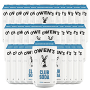 Owen’s Craft Mixers Club Soda HandA with Premium Ingredients Vegan & Gluten-Free Soda Mocktail and Cocktail Mixer