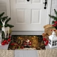 thumbnail image 6 of Seyotauo Christmas Gingerbread House Bath Mat Christmas Bathroom Floor Rugs 23.6 x 15.7 Inches Cute Winter Non Slip Mat Soft Absorbent Cute Bathtub Rug Xmas Bath Decor, 6 of 6