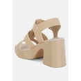 thumbnail image 3 of Avalon Chunky Pin Buckle Platform Heels, 3 of 11