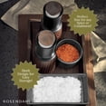 thumbnail image 6 of Rosendahl RÅ Salt Cellar with Ash Wood Lid - Black Ceramic, Rustic Stoneware with Cast Iron Look, Japandi Inspired Design, Stylish Addition to Your Table Setting, 6 of 7