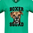 thumbnail image 4 of Inktastic Dog Boxer Squad Women's V-Neck T-Shirt, 4 of 5
