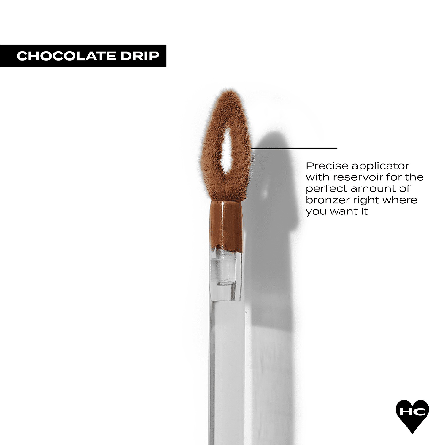 Hard Candy, Face Off Luminous Gel Bronzer, Chocolate Drip, 0.33 oz