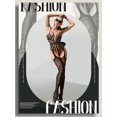 thumbnail image 2 of Medias de red Skylety, 6 pares, para mujer, talla grande, 2 of 7