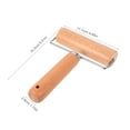 thumbnail image 2 of DEEPCRAFF Hand Rolling Pin 1Pcs Khaki Cylindrical Wood Dough Roller for Home Baking 5.9x4.6x1.1in, 2 of 8