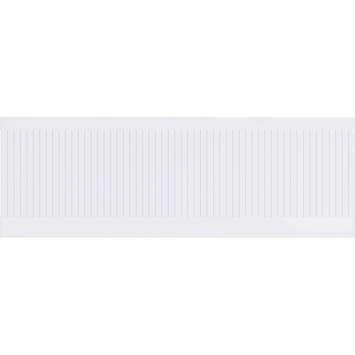 Ekena Millwork 32"H x 94 1/2"W Beadboard PVC Wainscot Paneling Kit