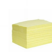 Spilltech Absorbent Pad,Chemical/Hazmat,PK100 YPB100M