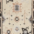thumbnail image 6 of SAFAVIEH Maharaja Dzvezda Border Area Rug, Beige/Charcoal, 4' x 6', 6 of 7