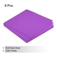 thumbnail image 3 of EVA Foam Sheets Purple 9.8 Inch x 9.8 Inch 3mm Thick Crafts Foam Sheets 8Pcs, 3 of 5
