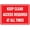 Warning Sign 2, variant on Keep Clear Fire Fighting Vehicles Only Sign - 8"x12" Rust-Free Aluminum Metal Sign, Easy to Read Sturdy, Outdoor Use for Home Farm Yard