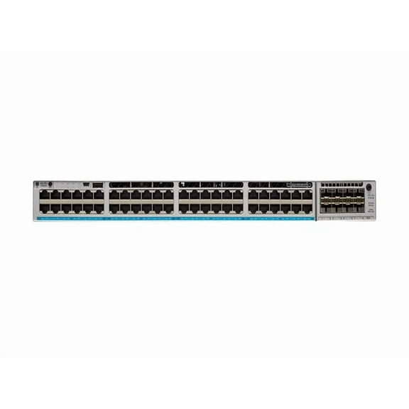 Cisco Catalyst 9300 - Network Essentials - switch - L3 - managed - 36 x 2.5GBase-T (UPOE)   12 x 100/1000/2.5G/5G/10G (UPOE) - rack-mountable - UPOE (490 W)