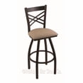 thumbnail image 2 of 820 Catalina 30" Swivel Bar Stool with Anodized Nickel Finish and Canter Thatch Seat, 2 of 3