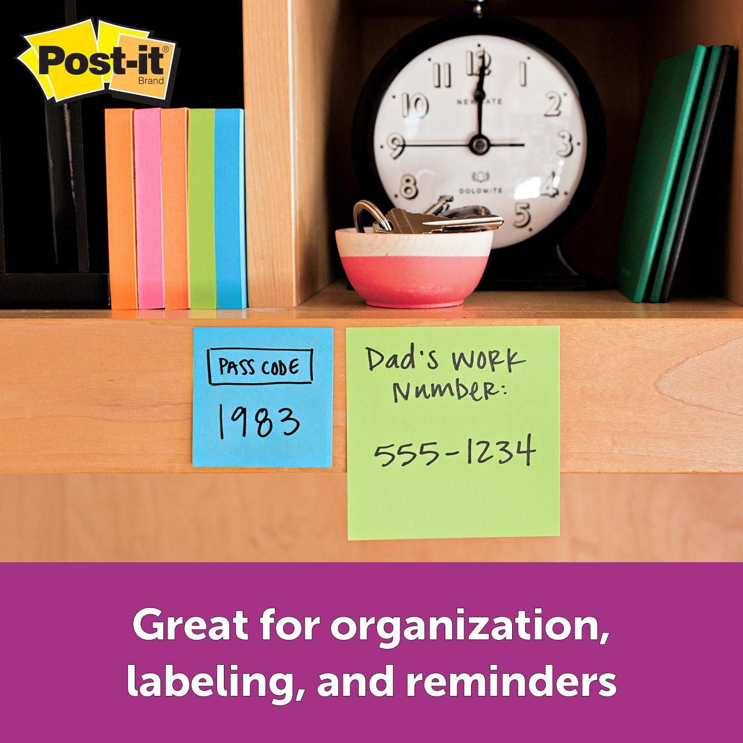 Post-it® Super Sticky Notes 654-5SSUC-C, Rio de Janeiro Collection, Rio de Janeiro Collection