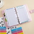 thumbnail image 4 of Budget Binder,A6 PU Leather Budget Financial Planner Budget Organiser Optimal Efficiency, 4 of 10