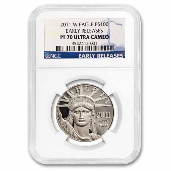 2011-W 1 oz Proof American Platinum Eagle PF-70 NGC (ER)