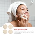 thumbnail image 2 of Pads Loofah Face Pads, Premium Exfoliating Facial Loofah Scrubbers Loofah Sponges Makeup Remover Reusable Natural Face Exfoliator Pad Cleaner Sponges for Facial Skin Care, L Body Scrub, 2 of 5