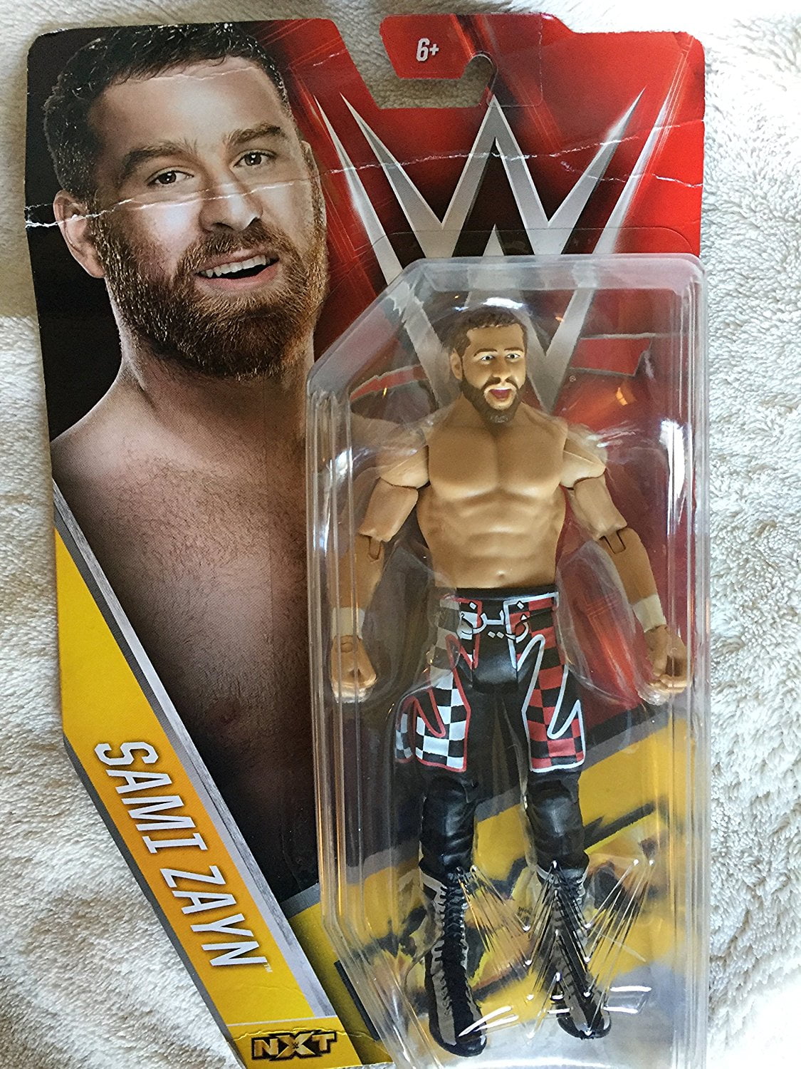 SAMI ZAYN SERIES 61 MATTEL TOY WRESTLING ACTION FIGURE