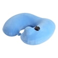 thumbnail image 1 of La mejor almohada de viaje para dormir con soporte para el cuello para viajes en avión, funda de almohada súper cómoda, 1 of 5