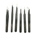 thumbnail image 4 of Seitruly Pinzas para pestañas Herramientas de extensión Eyewinker Suministros de pestañas de alta precisión Pinceles de maquillaje y herramientas ESD-10 de 1.5 mm Seitruly CE011410-01, 4 of 6