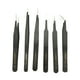 thumbnail image 3 of Vogacara Pinzas para pestañas sin soporte en blanco, herramientas de extensión Eyewinker, suministros de pestañas de equilibrio ligero, ESD-12 de 1,5 Type3 NO3 Vogacara CE011410-03, 3 of 6