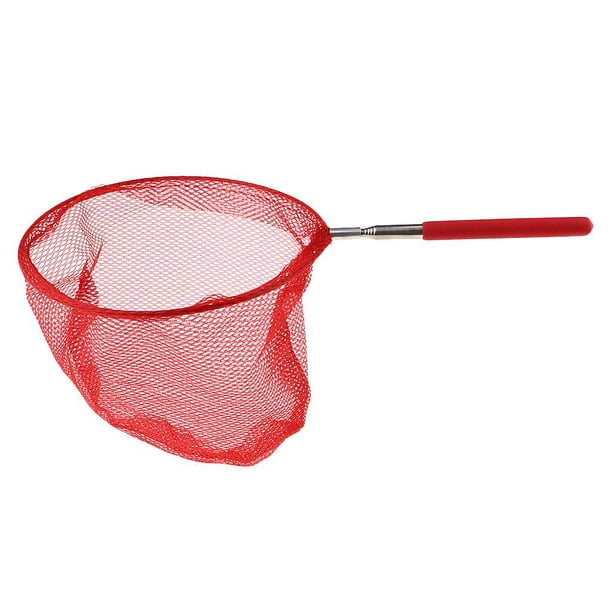 Expandable Children's Telescopic Butterfly Net Toy Mesh - Red