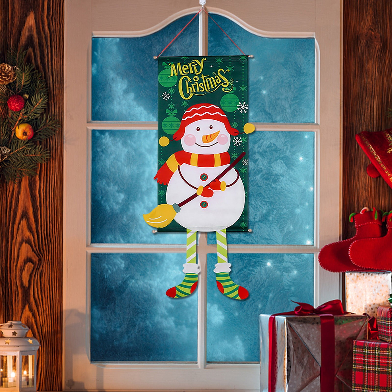 Christmas Door Decoration 2023 Merry Christmas Banner Decor For Home