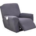 thumbnail image 1 of Recliner Slipcovers -Pieces Lazyboy Recliner Covers Recliner Couch Covers Recliner Chair Cover Non Slip Reclining Slipcovers with Storage Pockets Furniture Protector for Living Room, 1 of 8