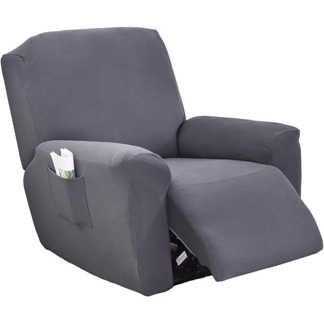 Recliner Slipcovers -Pieces Lazyboy Recliner Covers Recliner Couch Covers Recliner Chair Cover Non Slip Reclining Slipcovers with Storage Pockets Furniture Protector for Living Room