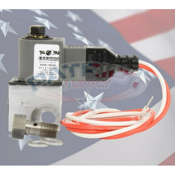 Suntec R642NL 120V Solenoid Shut Off Valve For Suntec A And B Pumps