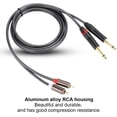 thumbnail image 1 of To 6.35mm Adapter Cable,  Contact Performance Audio Cable  For Power  For Headphone  For Mixer Camera, 1 of 8