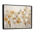 thumbnail image 2 of Designart "Beige Botanical Expressions II" Abstract Botanicals Floater Framed Wall Decor, 2 of 7