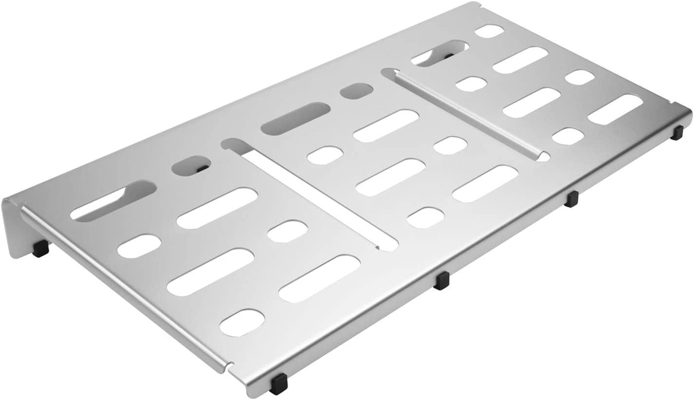 MONO MONO PEDALBOARD LARGE SILVER + PRO 2.0 ACCESSORY CASE