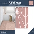 thumbnail image 5 of FloorPops Brownstone 12 in. x 12 in. Peel and Stick Virgin Vinyl Floor Tiles (10-Pack), 5 of 11