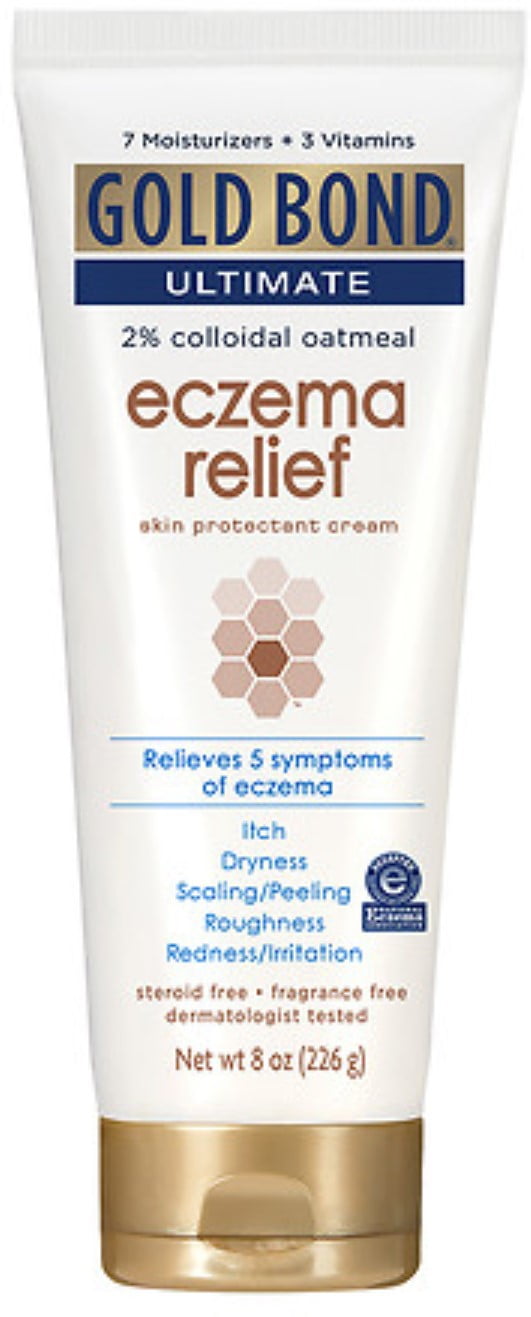 Buy Gold Bond Ultimate Eczema Relief Skin Protectant Cream 8 oz Pack of