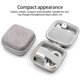 thumbnail image 2 of Bolsa de auriculares inalámbricos Estuche de transporte Auriculares compatibles con Bluetooth Organizador de auriculares Viajes Senderismo Almacenamiento y organización del hogar rectángulo gris Cateissary HA067636-05, 2 of 6