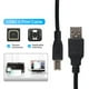 thumbnail image 2 of Cable de impresora USB 2.0 Cable de impresora USB de 480 Mbps para PC Escáner Impresora Computadora JShteea El nuevo, 2 of 9
