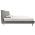 Mr. Kate Daphne Upholstered Bed with Headboard and Modern Platform