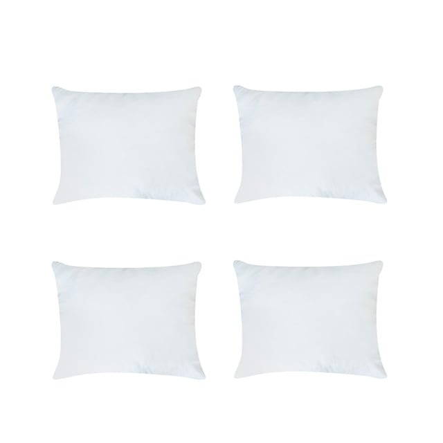 TESSO HOME Set de Relleno para Almohada – Comodidad Personalizada y Frescura Garantizada 4 PZAS STD