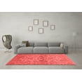 thumbnail image 3 of Ahgly Company Indoor Rectangle Oriental Red Industrial Area Rugs, 4' x 6', 3 of 4