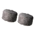 thumbnail image 1 of 2 pa asiento de silla, taburete extraíble, pa sillas, funda redonda a prueba de polvo pa comedor, gris de 30 m de diámetro Zulema Protector de la cubierta del taburete redondo, 1 of 6