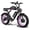 Pink, variant on Bluvall 20" FatTire Electric Bike 39MPH 3000W 52V 43Ah Mountain Ebike Adults