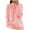 Pink, variant on Fall Sweaters For Women 2025 Sevevn Women Fashion Long Sleeve Casual Knitted Turtleneck Sweater