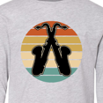 thumbnail image 4 of Inktastic Saxophone Music Vintage Band Long Sleeve Youth T-Shirt, 4 of 5