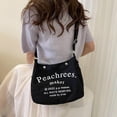 thumbnail image 4 of Canvas Shoulder Bag Large acity Spring Summer Handbag U6 For Women, 4 of 4