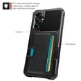 thumbnail image 2 of Case for Samsung Galaxy S24, PU Leather Wallet Cover with Card Slots Holder Kickstand for Samsung Galaxy S24, Compatible with Magnetic Car Mount Holder TPU Shockproof Protection Case, Black, 2 of 7