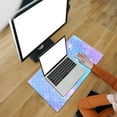 thumbnail image 3 of Multifunctional Office Desk Pad, Water-Resistant Mouse Pad, Home Décor Large Desk Organizer Mat, Non Slip Base Writing Pads for Home & Office 31.5" x 15.7" - Mermaid Scales, 3 of 6