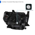 thumbnail image 4 of Spec-D Tuning Black Headlights Compatible with 2014-2021 Toyota Tundra Pickup L+R Pair Head Light Lamp Assembly, 4 of 6